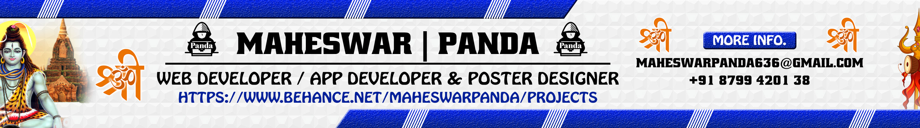 Maheswar Panda's profile banner