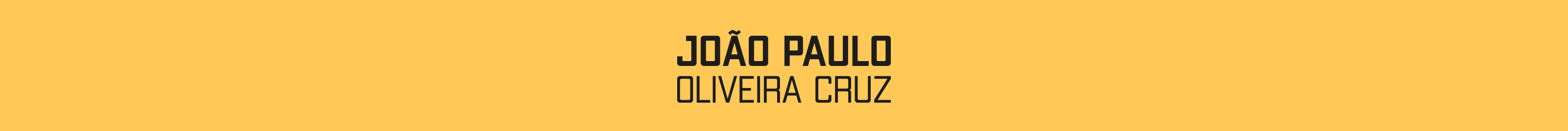 Käyttäjän João Paulo Oliveira Cruz profiilibanneri