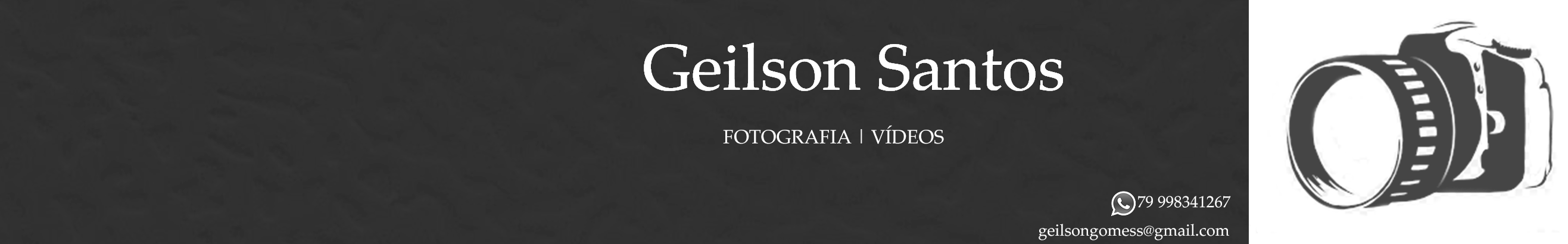 Banner profilu uživatele Geilson Santos