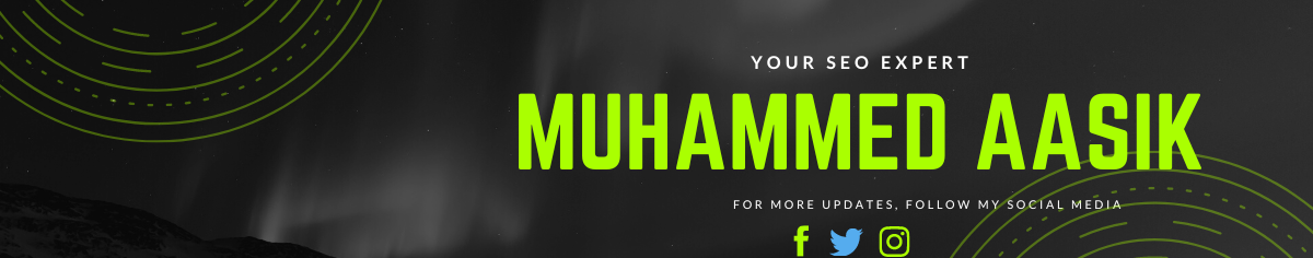 Muhammed Aasik J's profile banner