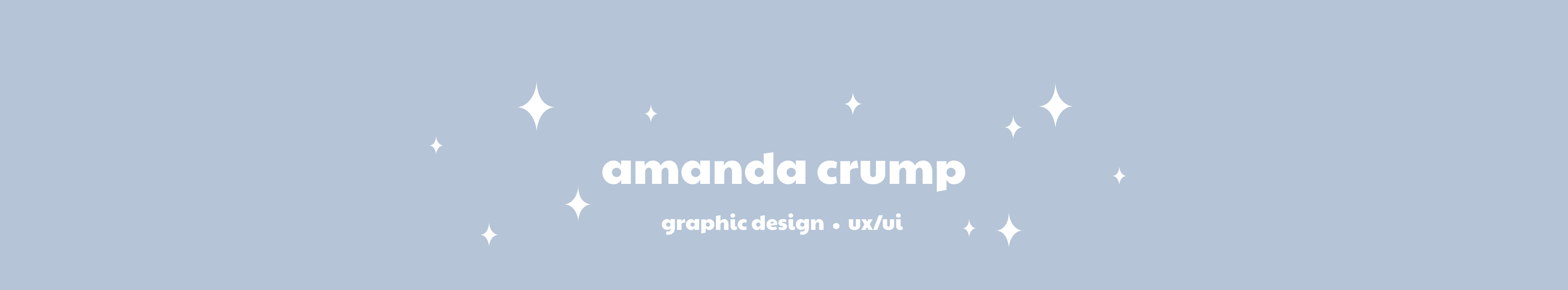 Banner de perfil de Amanda Crump