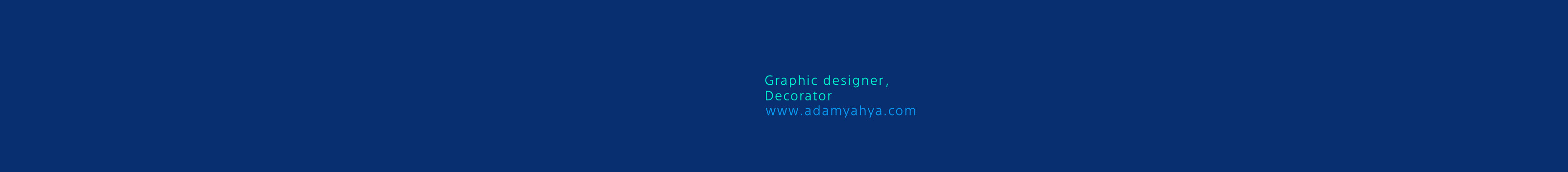Adam Yahya's profile banner