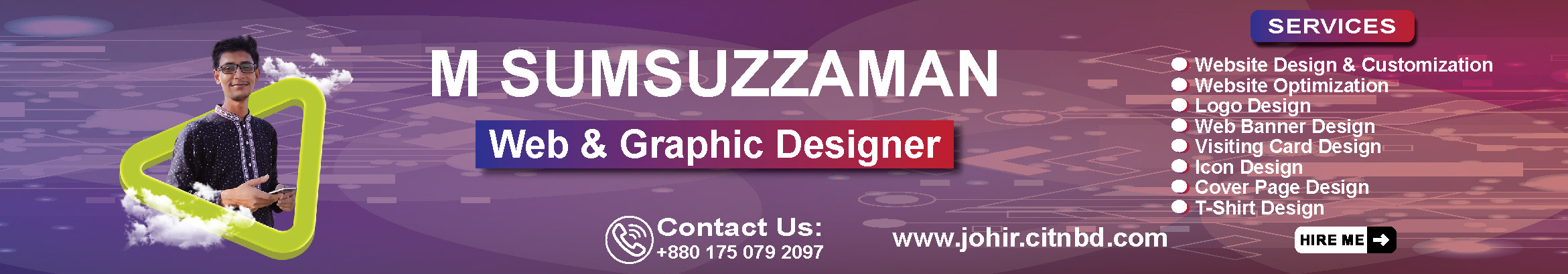M SUMSUZZAMAN's profile banner