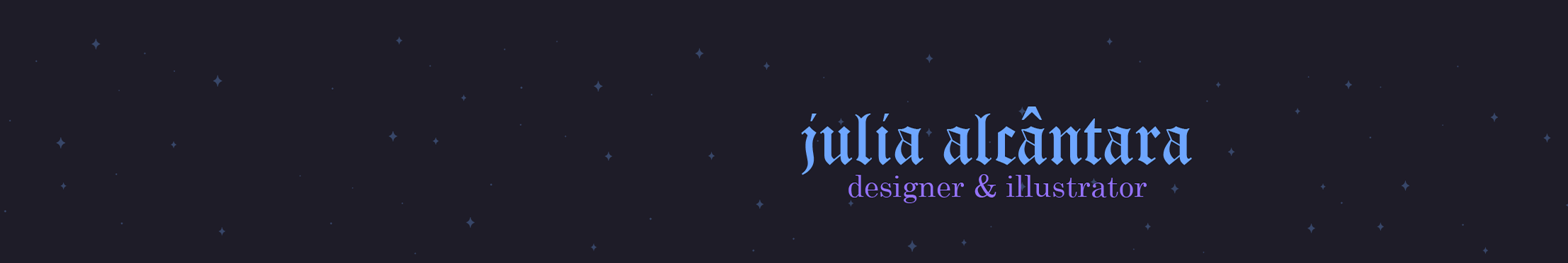 Banner de perfil de Julia Alcântara
