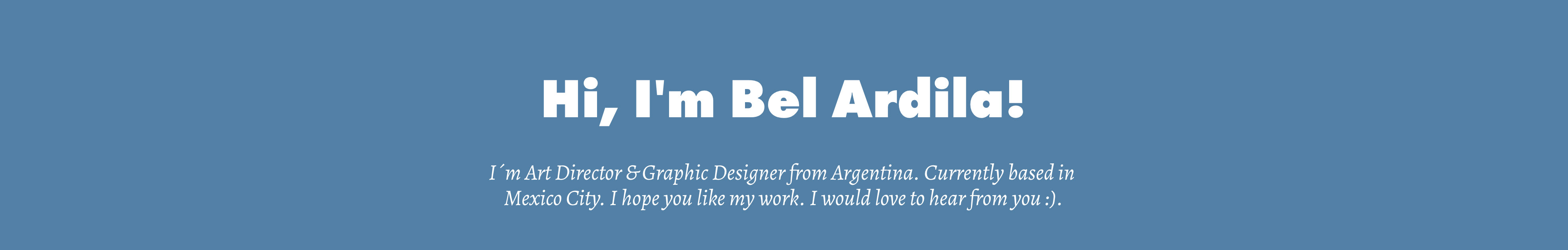 Bel Ardila's profile banner