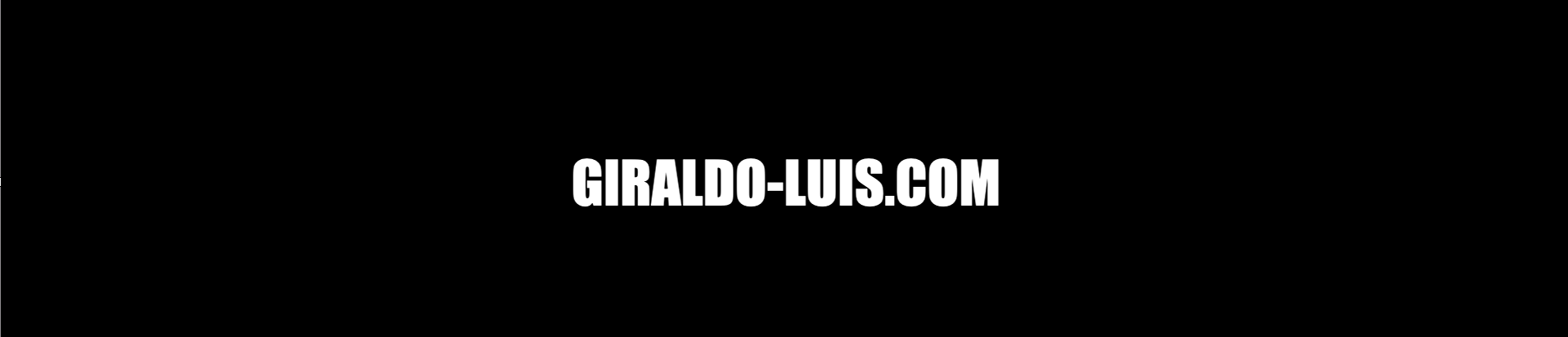 Banner de perfil de Luisito Giraldo Gómez