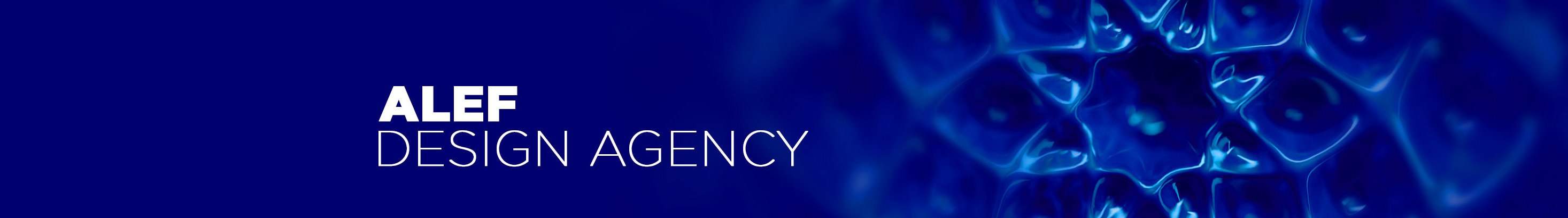 Alef Design Agency's profile banner