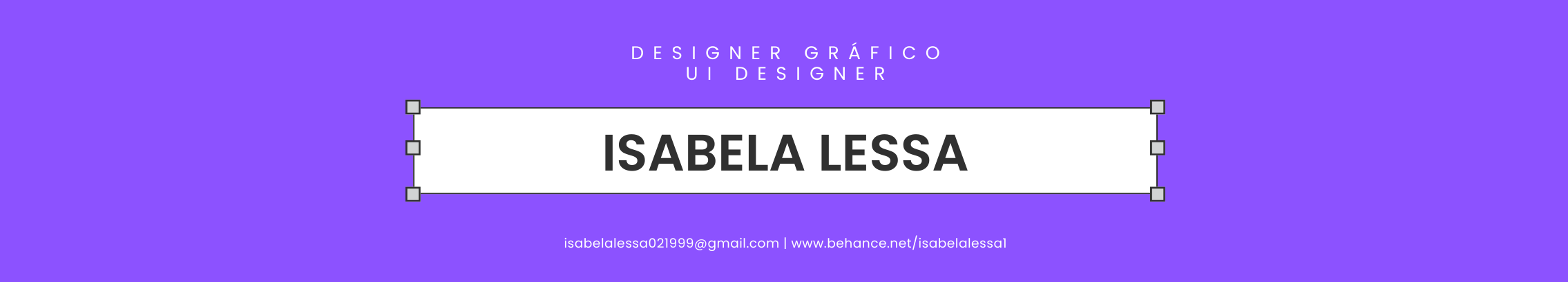 Isabela Lessa's profile banner