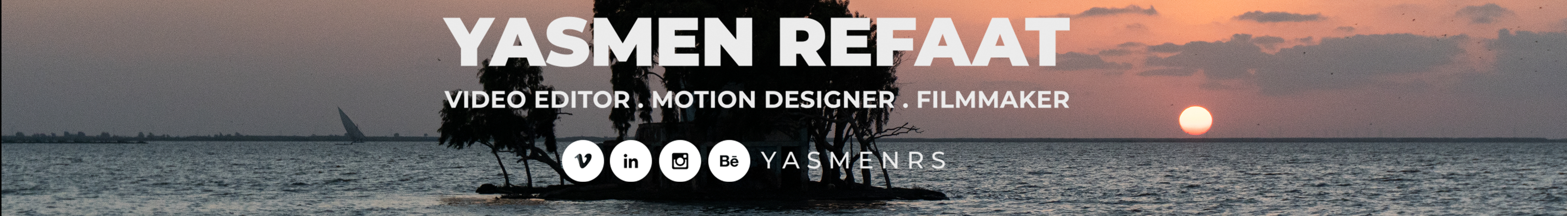 Banner de perfil de Yasmen Refaat El-Shaa'rawy
