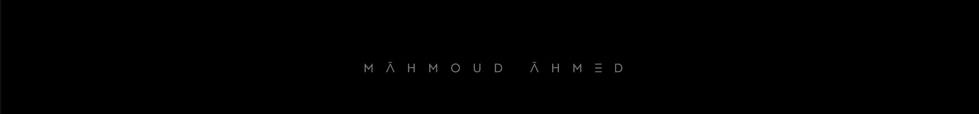 MAHMOUD AHMED profil başlığı