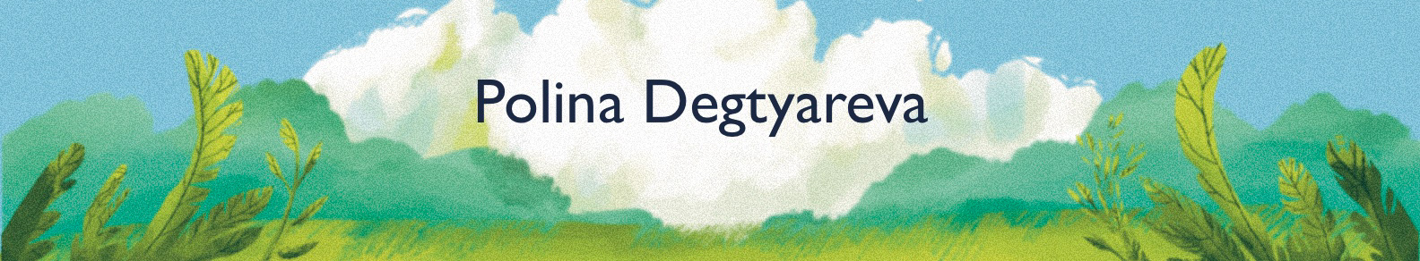 Polina Degtyareva's profile banner
