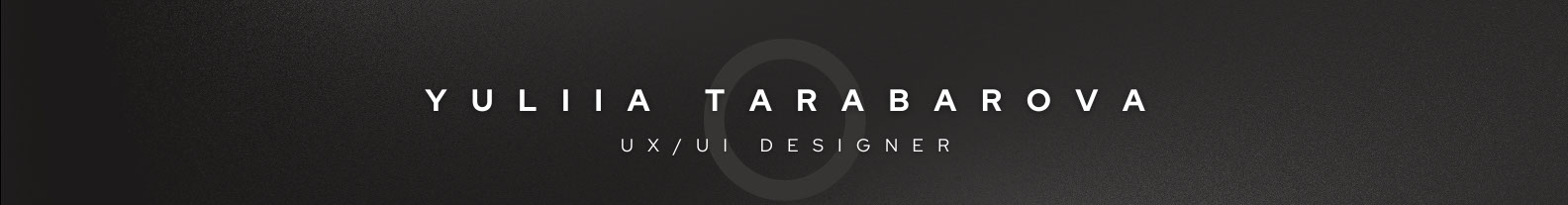 Yuliia Tarabarova's profile banner