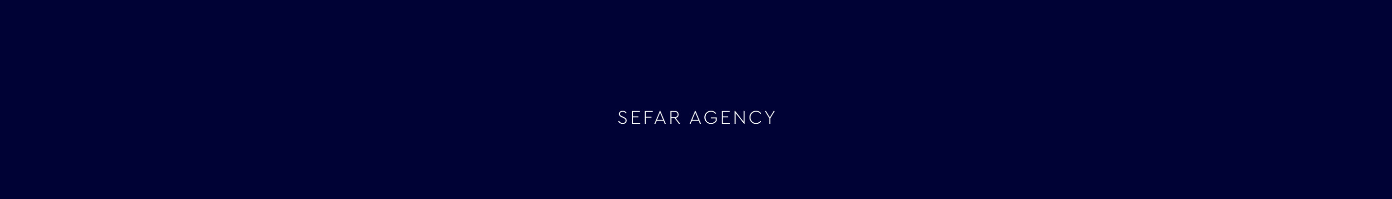 Sefar Agency's profile banner