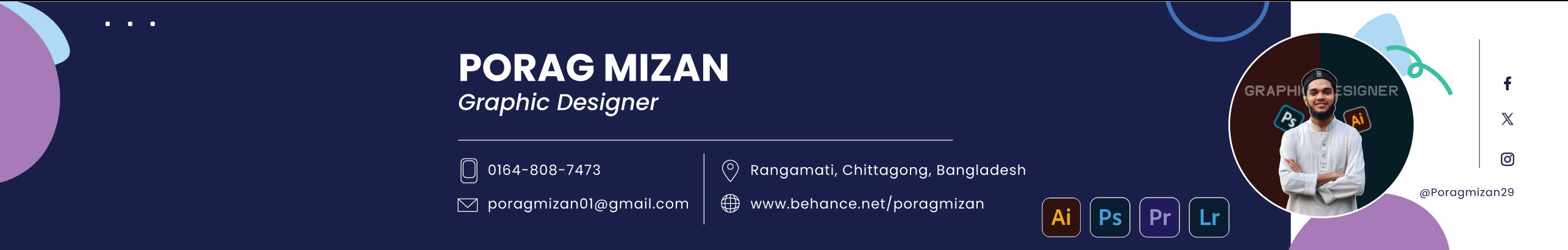 Porag Mizan's profile banner