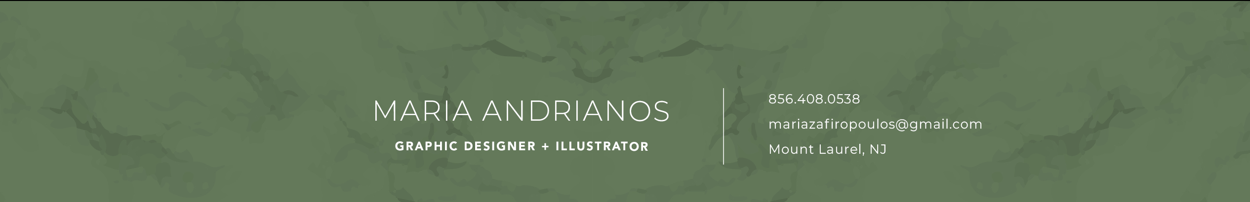 Maria Andrianos's profile banner