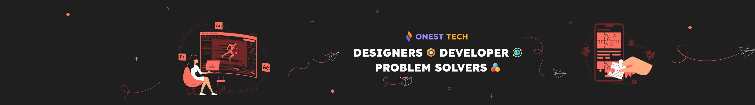 Onest Tech's profile banner