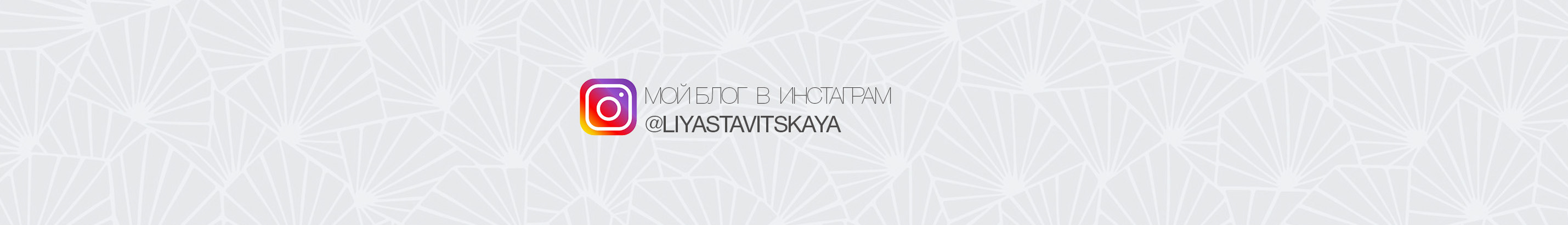 Лия Ставицкая's profile banner