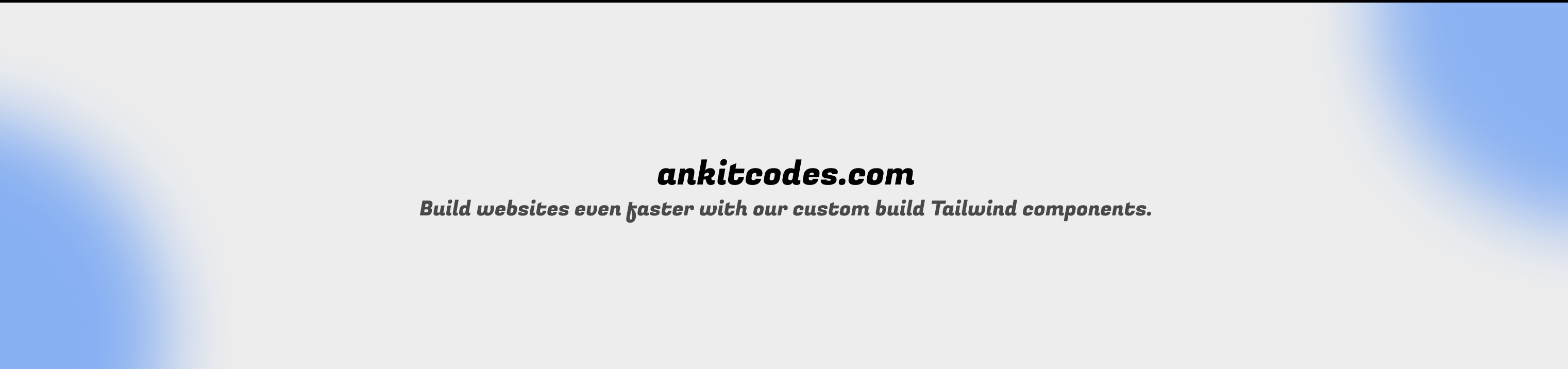 Ankit Codes's profile banner