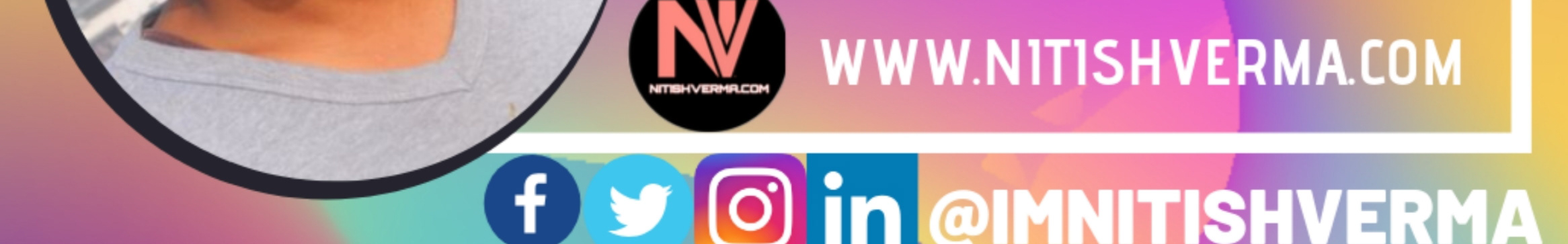 NITISH VERMA's profile banner