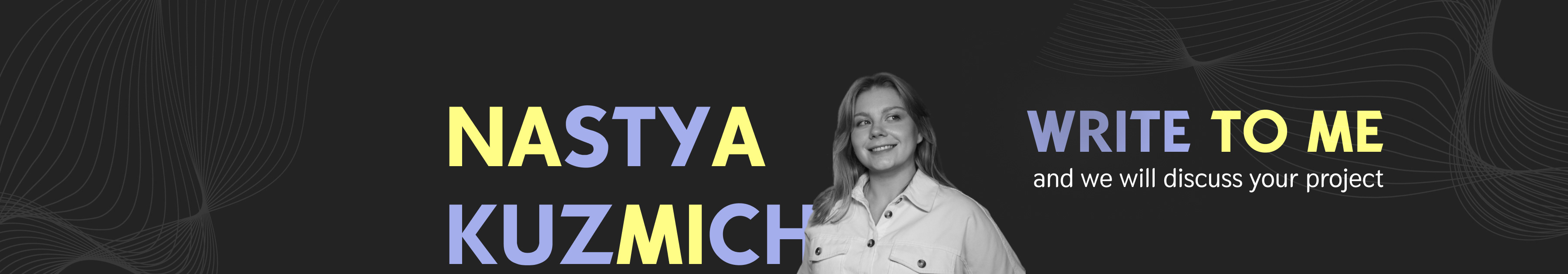 Banner de perfil de Анастасия Кузьмич