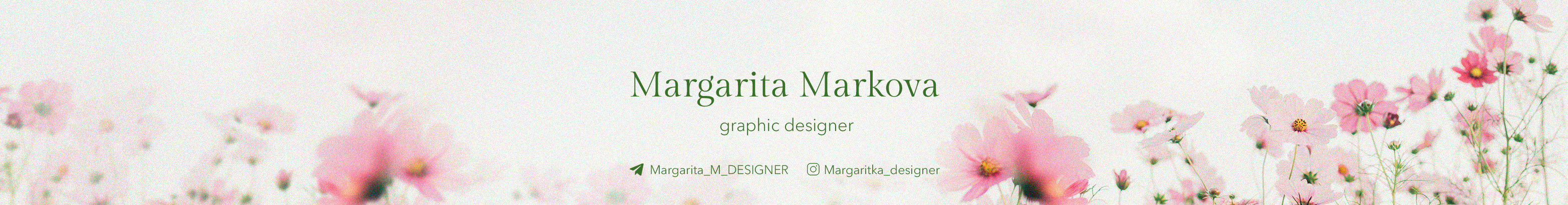 Баннер профиля Margarita Markova
