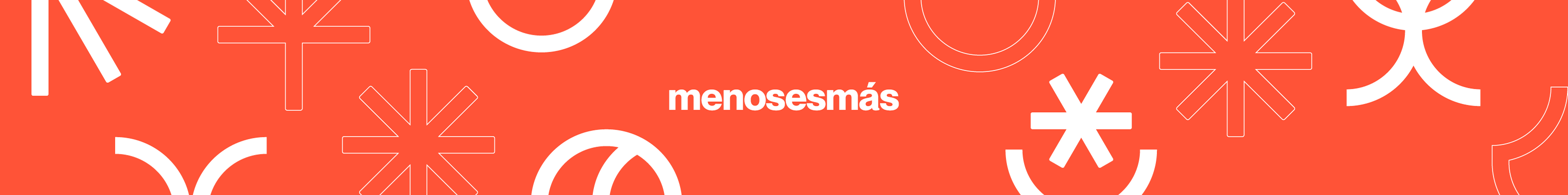 Menos es Más's profile banner