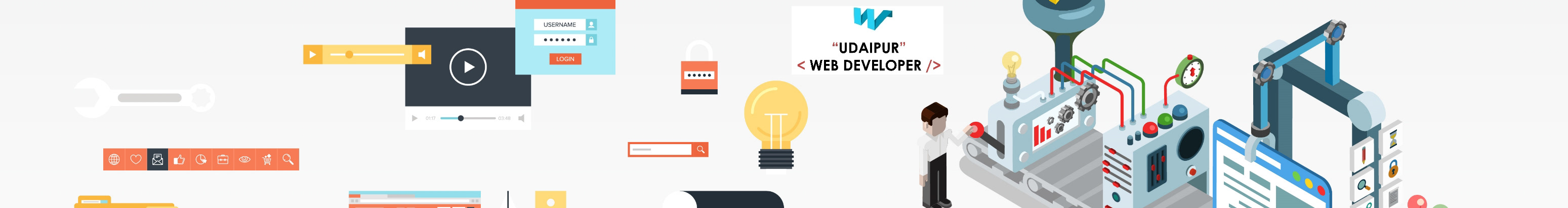 Udaipur Web Developer's profile banner