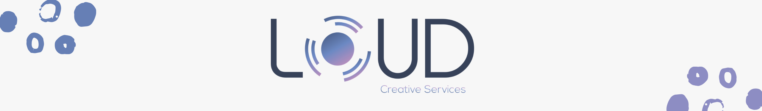 Loud Creative's profile banner