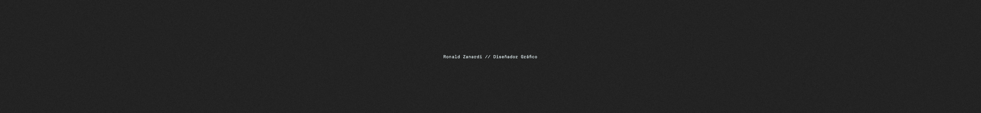 Ronald Zanardi's profile banner