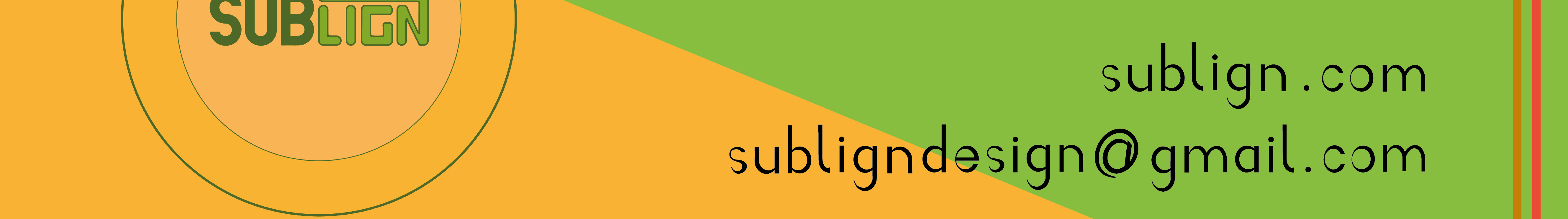 Sublign Design's profile banner