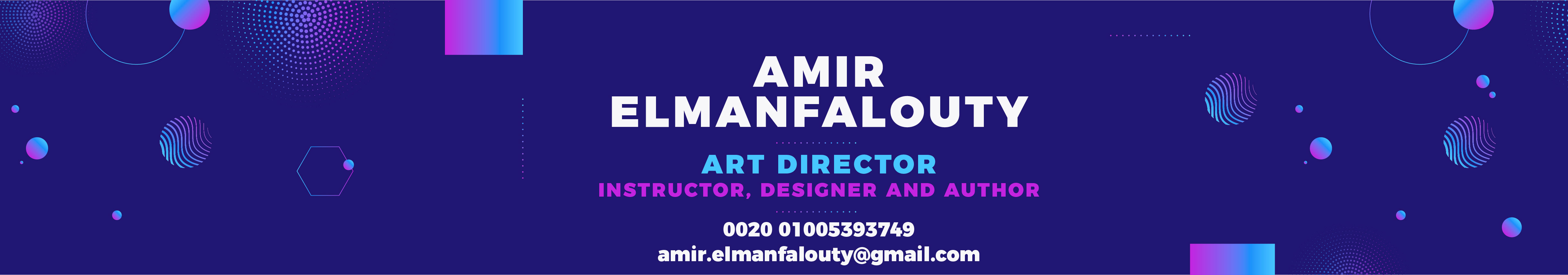 Amir Elmanfalouty's profile banner