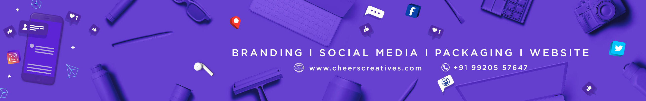 Cheers Creatives Agency's profile banner
