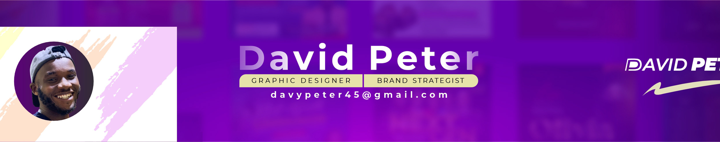 Banner profilu uživatele David Peter