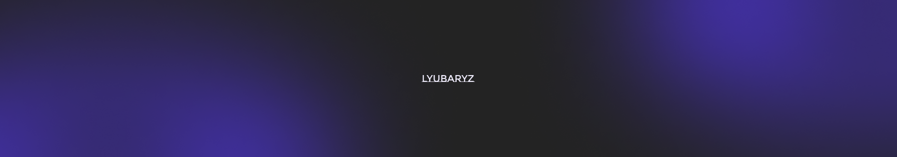 Lyuba Lyapunova's profile banner
