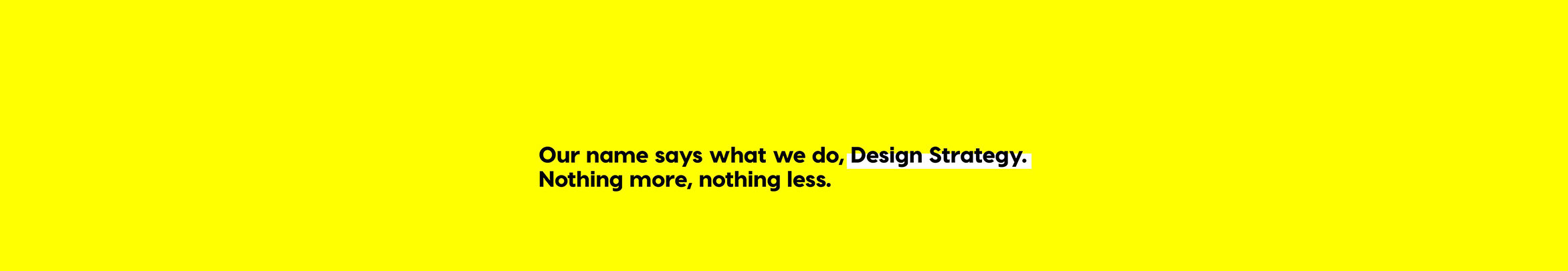 Minale Design Strategy's profile banner