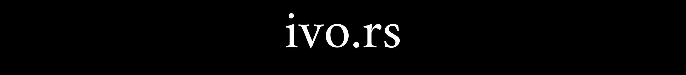 Ivo Rs profil başlığı