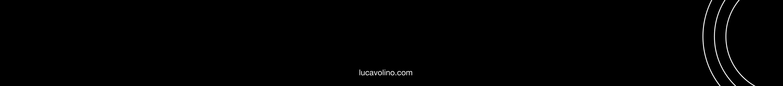 Luca Volino's profile banner