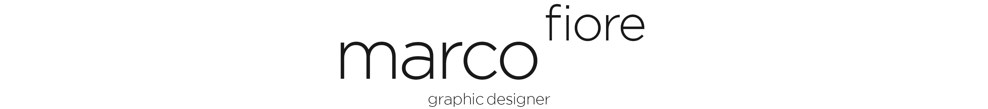 Profil-Banner von Marco Fiore