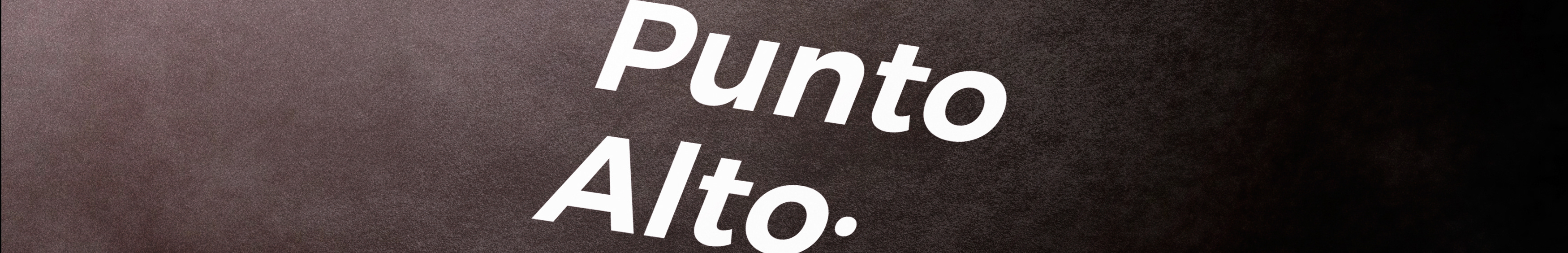 Punto Alto·'s profile banner