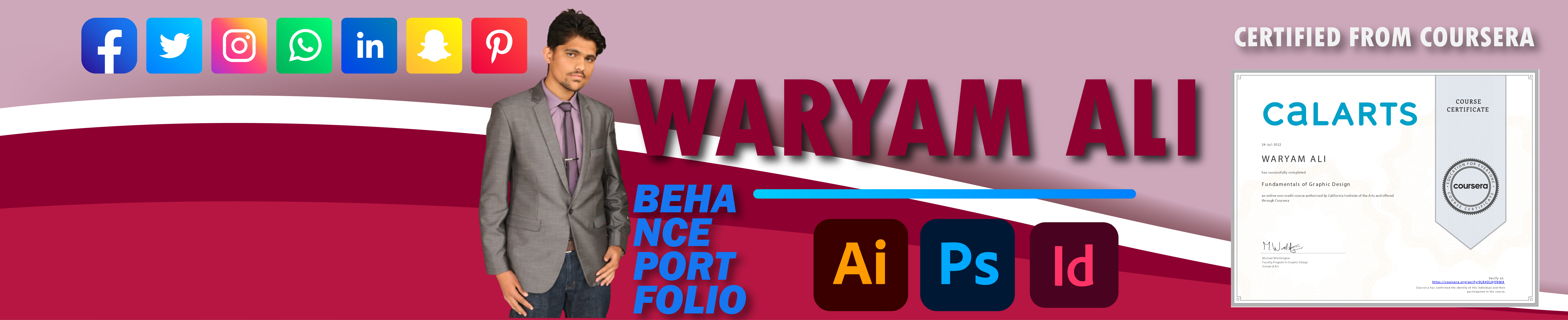 Waryam Ali's profile banner