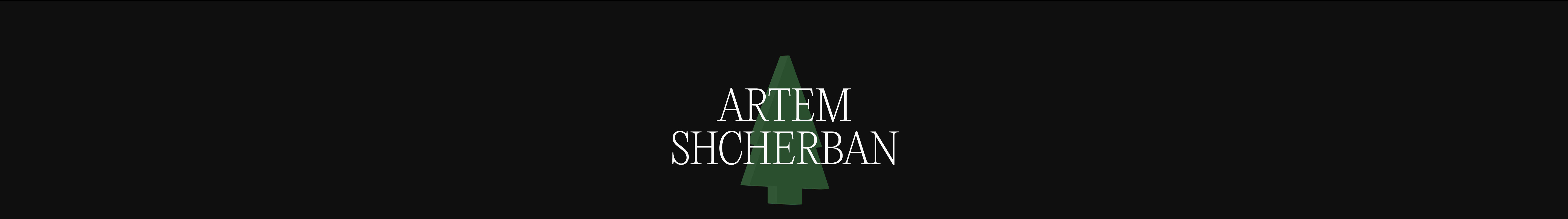 Artem Shcherban's profile banner