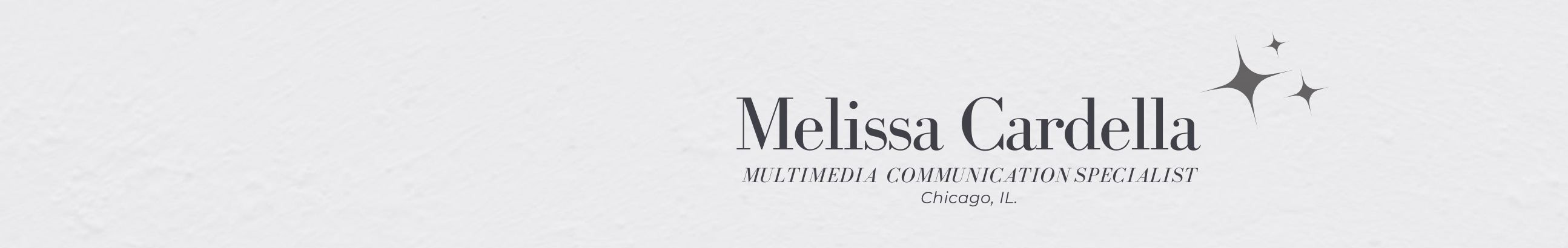Banner de perfil de Melissa Cardella