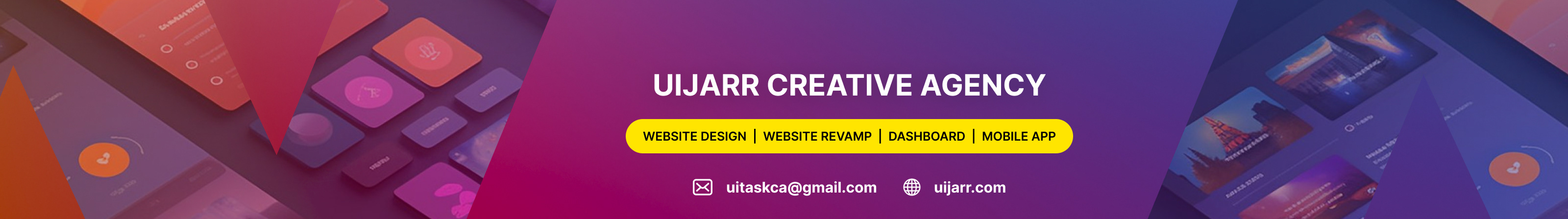 Banner de perfil de Uitask Creative Agency