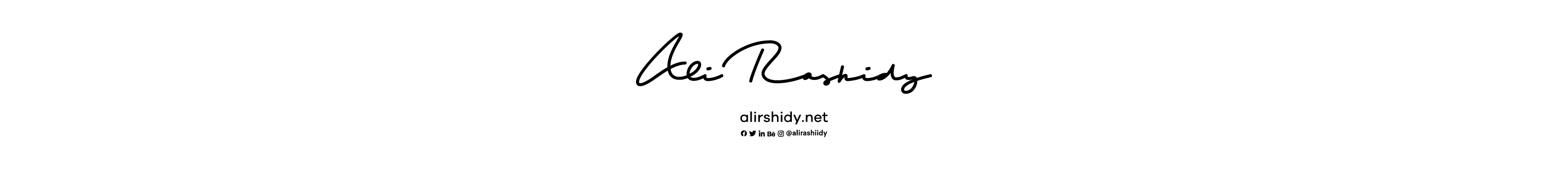 Ali Rashidy's profile banner