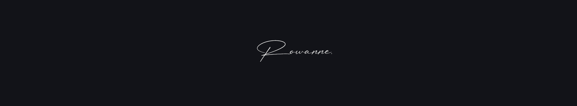 Rowanne A.'s profile banner