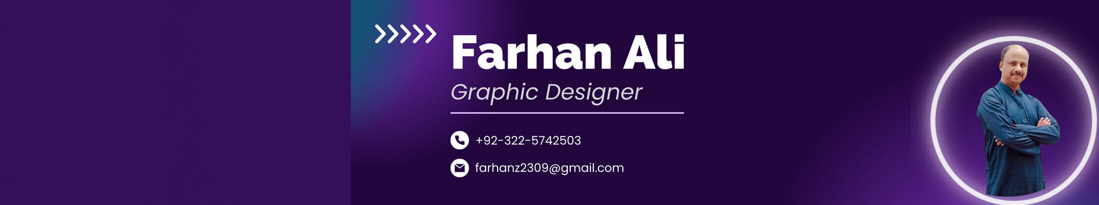 Banner del profilo di Farhan Ali