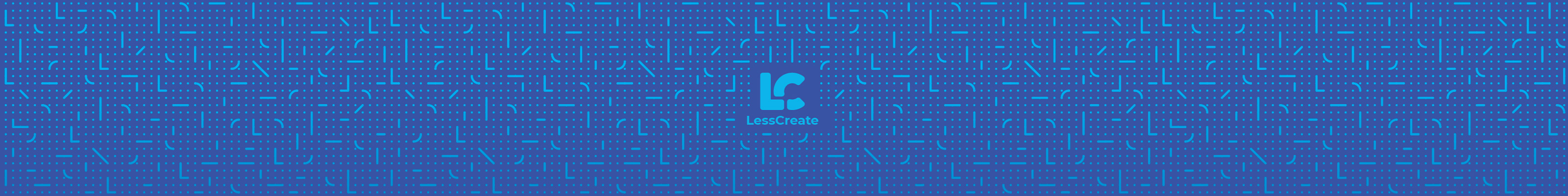 Less Create's profile banner