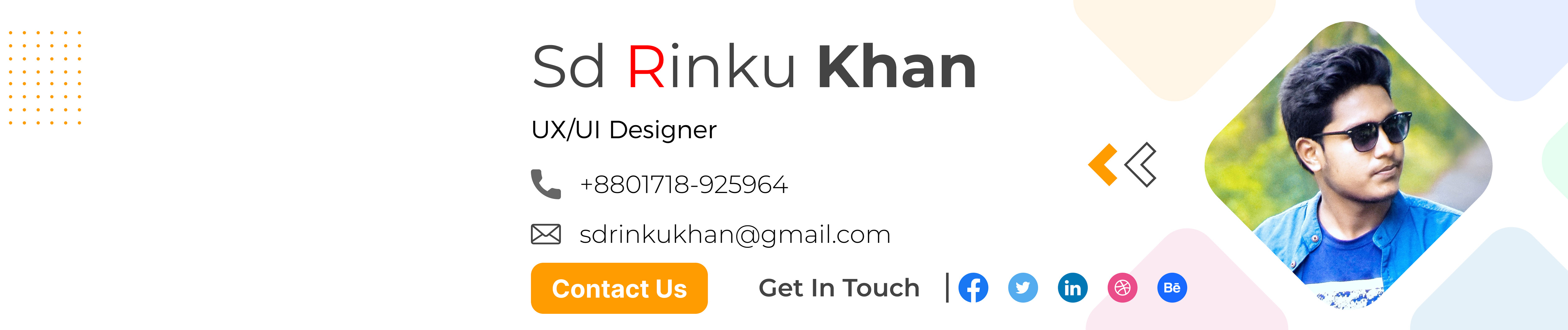 Sd Rinku Khan's profile banner