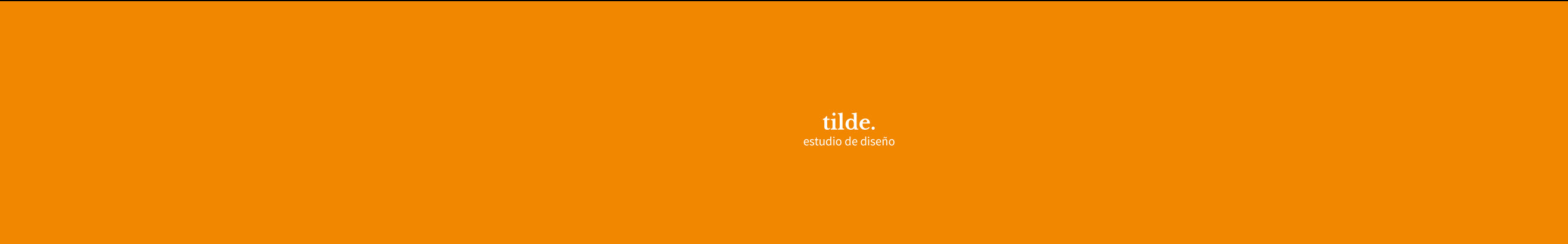 Tilde Diseño's profile banner