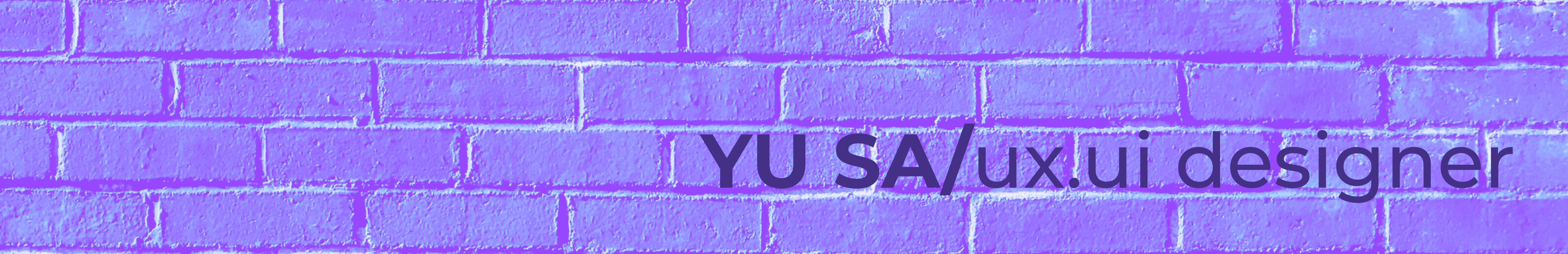 Yu Sa's profile banner